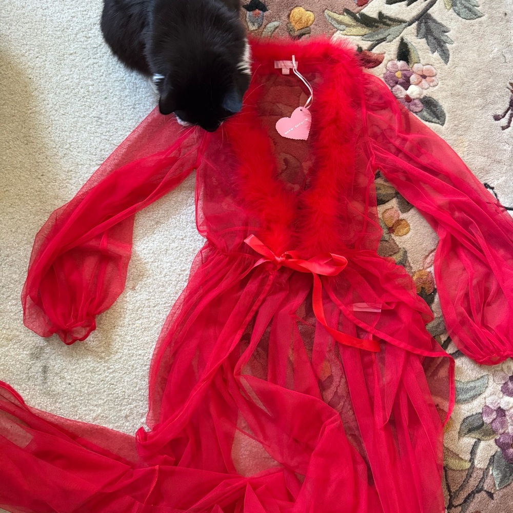 Sugar Thrillz Red Robe